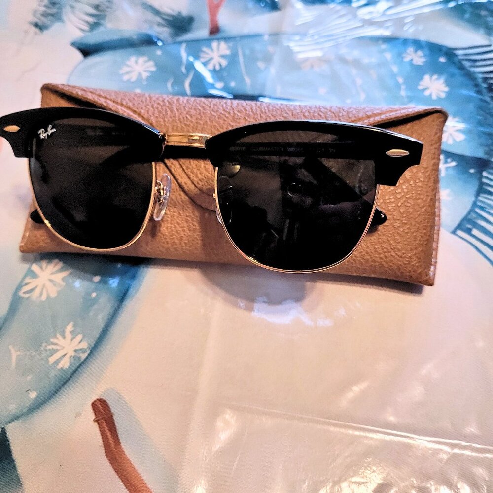 Ray-Ban Unisex RB3016 51" Authentic New Clubmaster Sunglasses